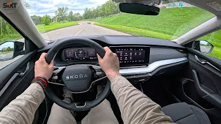 2025 Skoda Octavia 1.5 Tsi Mhev Pov Test Drive Fuel Consumption Part 2