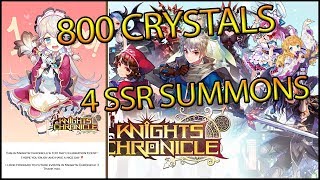 800 Crystal Summons On 100 Days Event Knights Chronicle