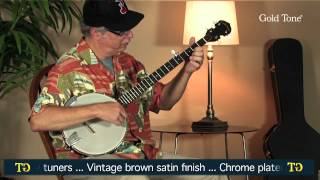 CC-50 Cripple Creek Banjo Vintage Brown