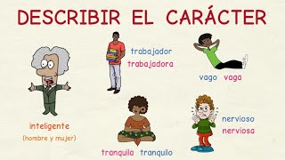 Aprender Español: Describir El Carácter 😎😥😀 (Nivel Básico)