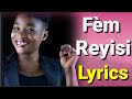 Stéphanie Saint-Surin - Fèm Reyisi (Lyrics Video) Paroles , Letras
