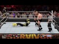 WWE Survivor Series 2014 The Miz & Damien Mizdow win WWE Tag Team Championshisp! Match Result