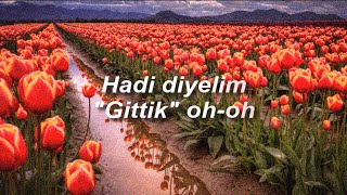 Ozbi - Hadi Gittik ft. Melek Mosso (Lyrics)