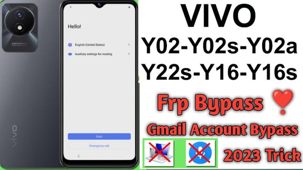 Vivo Y02 (V2217) Frp Bypass Android 13 | Vivo Y02t Vivo Y02 (V2217) Frp Bypass Android 13 | Vivo Y02t