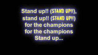 Watch Right Said Fred Stand Up For The Champions video