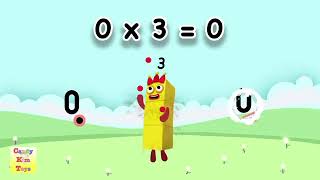 Numberblocks Multiplication Tricks With 1 And 0 - Learn To Count