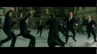 Matrix Reloaded (Music scene) - Burly Brawl - Neo vs Smiths