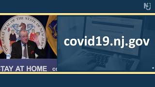 Holding a COVID-19 briefing. WATCH: