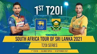 1st T20I - South Africa tour of Sri Lanka 2021