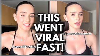 Miss Israel Has A Brutal Message For Protesters Chanting Dath To Idf Thats Going Viral Now