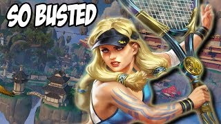 THE MOST ABSOLUTE BUSTED GOD IN DUEL! ( NO COM) - GrandMasters Ranked Duel - SMITE