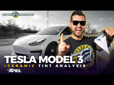 BEST way to TINT a Tesla Model 3 with Ceramic Tint (FULL ANALYSIS) | Houston, TX
