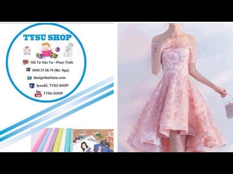 451thiết Kế Áo Đầm 360p2|dạy cắt may online miễn phí | sewing online class free | tysushop