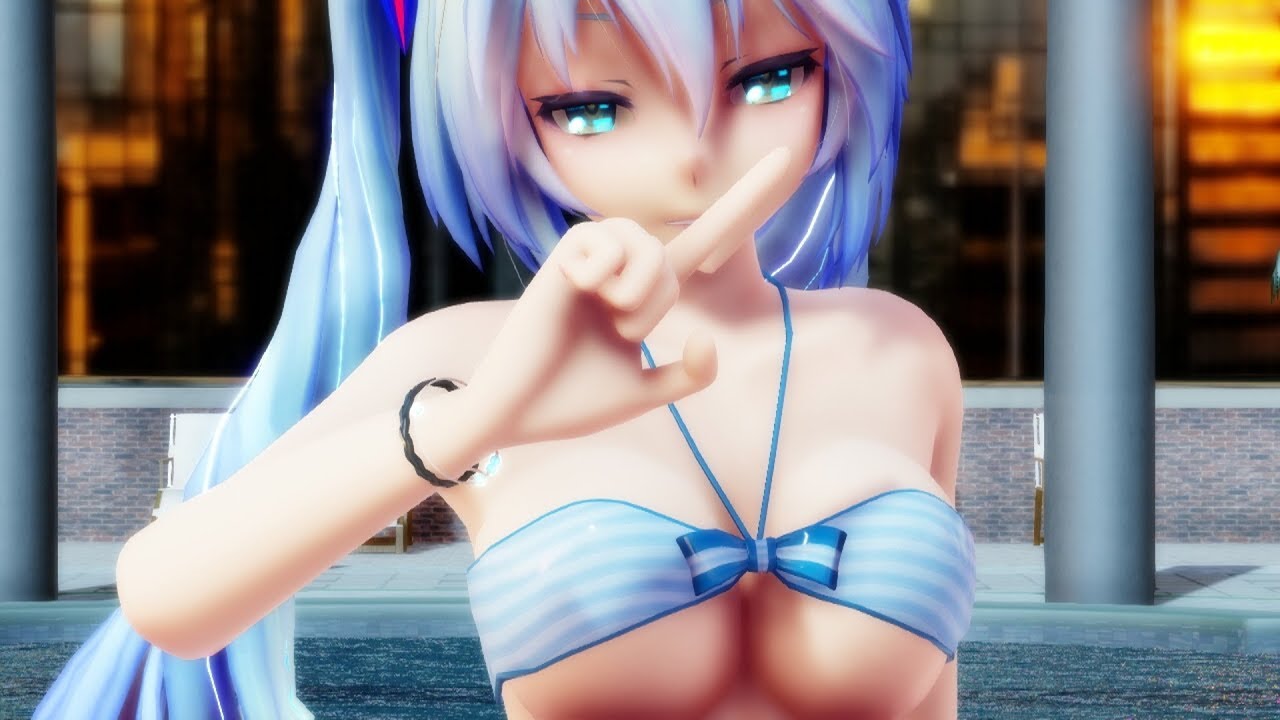 Aqua hooked enf mmd images