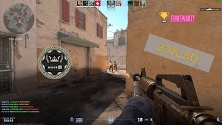 COUNTER STRIKE 2 - COMPETITIVE GAMEPLAY DUST2 (23 kills)