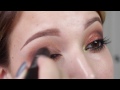 Smokey Eye with a Pop of Gold!
