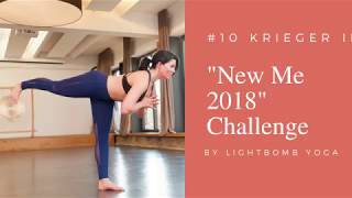 #10 Krieger III | "New Me 2018" Challenge | Asana lernen