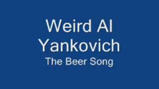 Watch Weird Al Yankovic Beer Song video