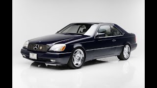B6662 1995 Mercedes Benz S600 Coupe Interior