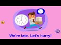 Từ vựng tiếng Anh lớp 2 Unit 4 What time is it? - Alokiddy
