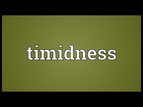 Header of timidness