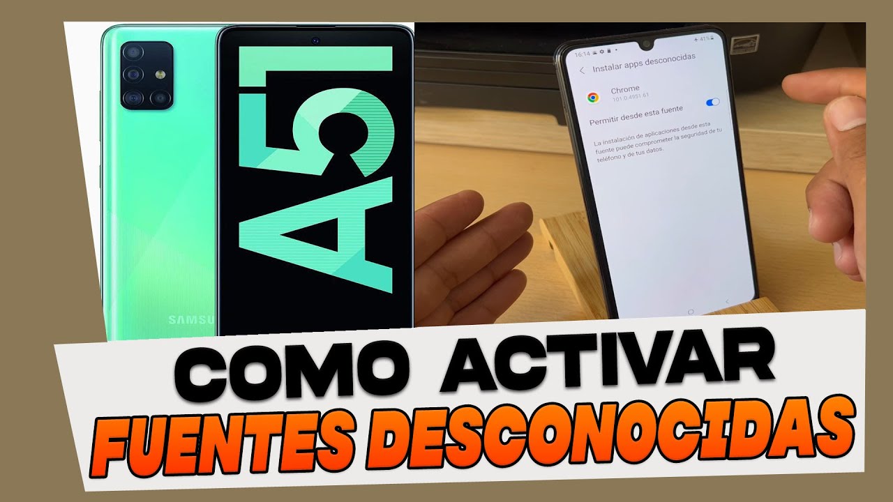 How to Activate Unknown Sources on Samsung Galaxy A51 How to Activate Unknown Sources on Samsung Galaxy A51