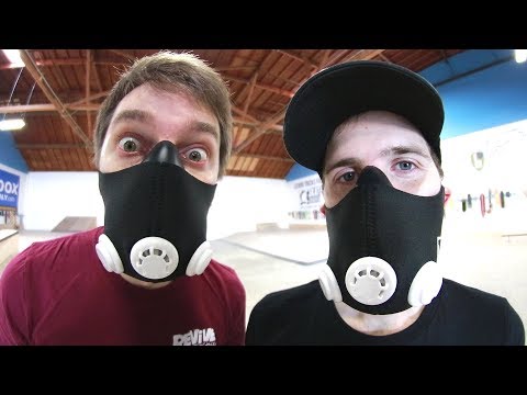 HIGH ELEVATION TRAINING MASKS GAME OF SKATE!