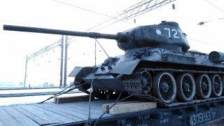 Танки Т-34 Прибыли В Иркутск