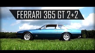 FERRARI 365 GT4 2+2 1974 - Full test drive in top gear - V12 Engine sound | SCC TV