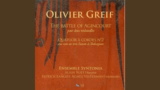 Sonate pour 2 violoncelles: "The Battle of Agincourt": II. Chaconne