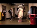 Houston Rockets Mascot scares the sh*t out of Dwight Howard and other players