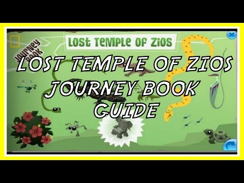 Animal Jam: Lost Temple Of Zios Journey Book Guide - YouTube