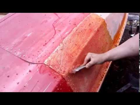 как почистить лодку от краски как почистить лодку от краски