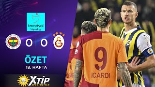 Merkur-Sports | Fenerbahçe (0-0) Galatasaray - Highlights/Özet | Trendyol Süper 