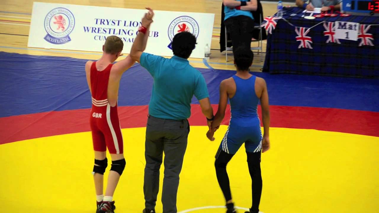 2012 British Junior Wrestling Championships YouTube