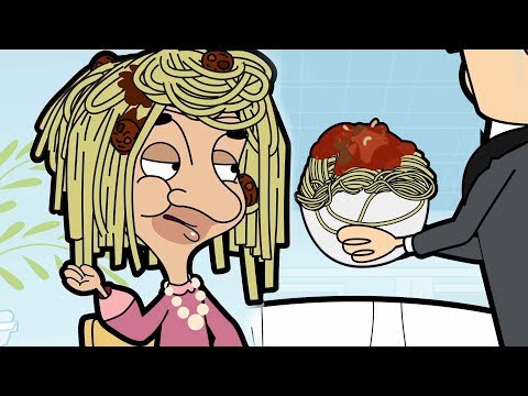 Spaghetti Bean | Funny Clips | Mr Bean Cartoon World