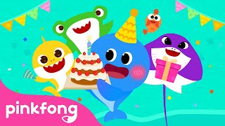 🥳 С Днём Рождения! 🎂 | Здоровый День Акулёнка | Пинкфонг Песни Для Детей