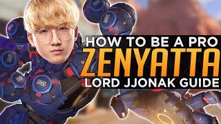 Overwatch: How To Be A PRO Zenyatta! - Jjonak Advanced Guide