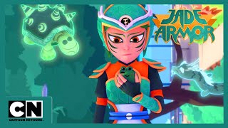 Jade Armor Schwerelosigkeit Cartoon Network