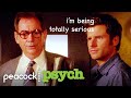 Shawn outsmarts a "psych expert" (for his love of fries) | Psych