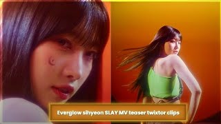 Everglow Sihyeon Slay Mv Teaser Twixtor Clips 4K