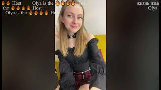 Very Cute Russian Redhead Babe Ollik Gys2 Posing Hot On Bigo Live