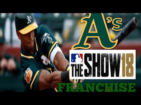 MLB The Show 18 (PS4) Rays vs Athletics Game 3 (Full Broadcast Presentation)