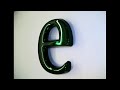 letter-e-green-chrome