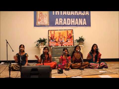 Raagavihaara students perform Sri Rama Rama Kriti