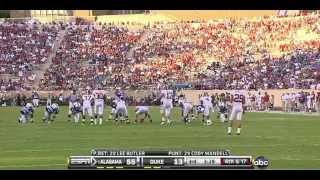 2010 #1 Alabama vs. Duke (HQ)