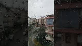 Yağmuru izlemek 🌧️ #yağmur #damla #kış #şimşek #rüzgar  #keşfet #youtube