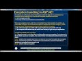 Exception handling in asp.net Part 69