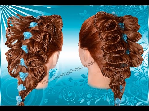 Косы на средние волосы мастер-классы Косы на средние волосы мастер-классы