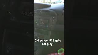 Porsche gets CarPlay installed #rockville #carplay #porsche911 #sony #wirelesscarplay #dashcam